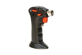 Westmark Butane Professional Culinary Torch with Safety Lock and Adjustable Flame (Black) N4