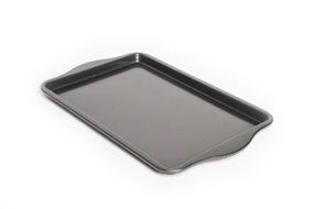 Chloe&#039;s Kitchen 201-224 Non-Stick Cookie Sheet, 17-Inch, Dark Grey