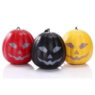 Halloween Pumpkin Bluetooth Speakers LED Color Changing Lights QAenly Cool Lightweight Mini Ultra Portable Wireless...