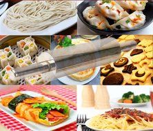 Ecoss Rolling Pin Stainless Steel-Perfect for Pasta, Cookie, Pastry, Bakery, Fondant, Chapati - Non-stick surface... N2