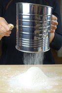 Nellam Traditional Flour Sifter Stainless Steel (5 Cup) N6