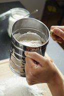 Nellam Traditional Flour Sifter Stainless Steel (5 Cup) N8