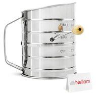Nellam Traditional Flour Sifter Stainless Steel (5 Cup) N9