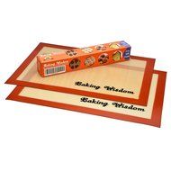 Baking Silicone Mat Set of 2 Non-stick Sheets Highly Durable Anti Slip Heat Resistant N2
