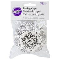 Wilton 415-2353 75 Count Baking Cup, Damask, Standard