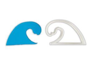 Wave Cookie Cutter - STANDARD - 3 Inches