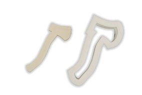Axe Cookie Cutter - STANDARD - 3 Inches