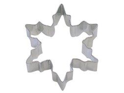 R&amp;M Snowflake 3.75&quot; Cookie Cutter in Durable, Economical, Tinplated Steel