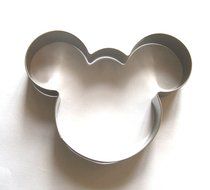 LAWMAN Mickey Minnie Mouse Fondant Pastry Baking Cookie Cutter Set N3