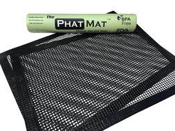 Grill Mesh - The PhatMat Griller- Half Sheet Mat, Non-stick BBQ Grill Mat