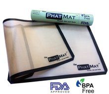 Grill Mesh - The PhatMat Griller- Half Sheet Mat, Non-stick BBQ Grill Mat N5