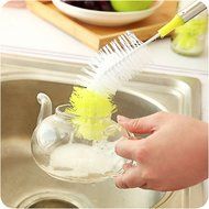 Gaosaili Bottle Brush Flexible Long-handle Brush Color Random N3
