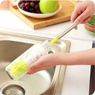 Gaosaili Bottle Brush Flexible Long-handle Brush Color Random N4