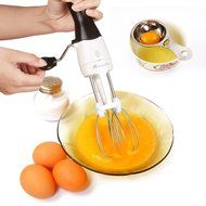 Magicfly Hand Held 12-inch Egg Beater with Egg Separator N7