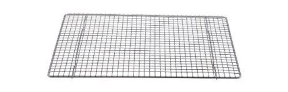 Professional Cross Wire Cooling Rack Half Sheet Pan Grate - 16-1/2&quot; x 12&quot; Drip Screen