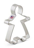 Ann Clark Gingerbread Girl Cookie Cutter - 5.25 Inches - Tin Plated Steel