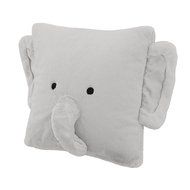 Best Home Fashion Rabbit Faux Fur Animal Pillow Cover (Set of 2), 18&quot; x 18&quot;, Pink N6