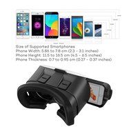 HooToo 3D VR Headset Virtual Reality Glasses (Focal and Pupil Distance Adjustable Headset for iPhone Samsung Moto... N6