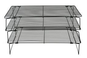 Excelity 3-Tier Nonstick Cooling Rack, Stackable &amp; Easy to Storage
