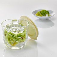 Hario Glass Pickles Maker, Small, Red N3