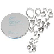 Ateco 5-Piece Stainless Steel Snowflake Cutter Set N2