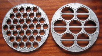 Metal Mold Ukrainian Vareniki + Russian Meat Pelmeni by 1000 Melochey