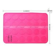 24cavity Silicone Pastry Cake Chocolate Macaron Oven Baking Mould Mold Sheet Mat N2
