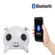 Amethyst Innovations A1-BT7120WH Bluetooth Pig Speaker, White N4