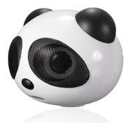Apltch Panda Multimedia Portable USB 2.0 Mini Digital Square 3.5mm Wired Super Bass Stereo Speaker Subwoofer for... N2