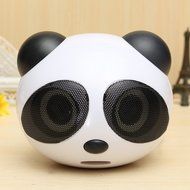 Apltch Panda Multimedia Portable USB 2.0 Mini Digital Square 3.5mm Wired Super Bass Stereo Speaker Subwoofer for... N4