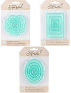 Sweet Sugarbelle - Nested Cookie Cutter Sets - Flower, Rectangle &amp; Oval - 12 Cutters Bundle
