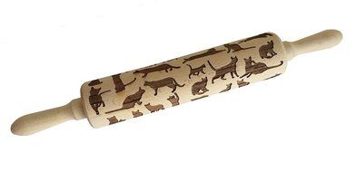 Cat Lover&#039;s Rolling Pin
