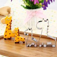 GXHUANG Cookie Cutter- Stainless Steel (Giraffe), for Anniversary Birthday Wedding Theme Party