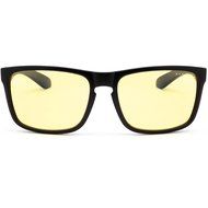 Gunnar Optiks INT-00101 Intercept Full Rim Advanced Video Gaming Glasses with Amber Lens Tint, Onyx Frame Finish N8