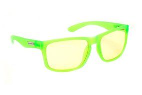 Gunnar Optiks INT-00101 Intercept Full Rim Advanced Video Gaming Glasses with Amber Lens Tint, Onyx Frame Finish N10