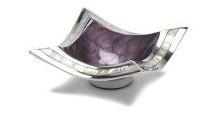 Julia Knight Classic Pagoda Bowl, 6.5-Inch, Amethyst
