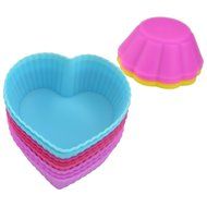 Yookat 24pack Silicone Baking Cups Muffin Cups Liners Molds Sets N5