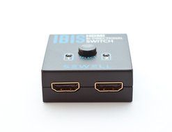 IBIS 2-port 4K HDMI Switch, Bi-directional (1x2 or 2x1), HDCP 1.x and 2.2, Dolby-TrueHD/DTS-HD 7.1 Surround, 3D... N3