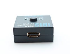 IBIS 2-port 4K HDMI Switch, Bi-directional (1x2 or 2x1), HDCP 1.x and 2.2, Dolby-TrueHD/DTS-HD 7.1 Surround, 3D... N4