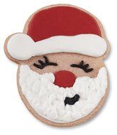 Wilton 2304-3400 10-Piece Christmas Make-a-Face Cookie Cutter Set N5