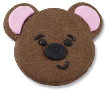 Wilton 2304-3400 10-Piece Christmas Make-a-Face Cookie Cutter Set N7