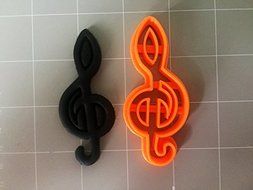 Music combination Note Cookie Cutters (Set of 3) N2