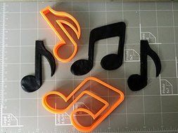 Music combination Note Cookie Cutters (Set of 3) N3