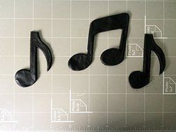 Music combination Note Cookie Cutters (Set of 3) N4