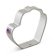 Ann Clark Baseball Glove Cookie Cutter - 3.75 Inches - Tin Plated Steel