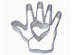R &amp; M Heart in Hand Cookie Cutter