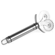 Pastry Wheel, X-Chef Stainless Steel Ravioli Cutter Double Edge Pizza Slicer for Kitchen Restaurant Office Christmas... N4