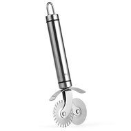 Pastry Wheel, X-Chef Stainless Steel Ravioli Cutter Double Edge Pizza Slicer for Kitchen Restaurant Office Christmas... N5