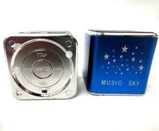 New Fashion Portable Mini Pocket Music Sky USB Speaker for Micro SD TF Card MP3 MP4 Player IPod PC Laptop mixed... N3