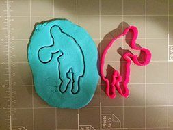 Basketball Player Cookie Cutter (2 inches)